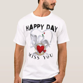 "Happy Day Celebration Design T-shirt