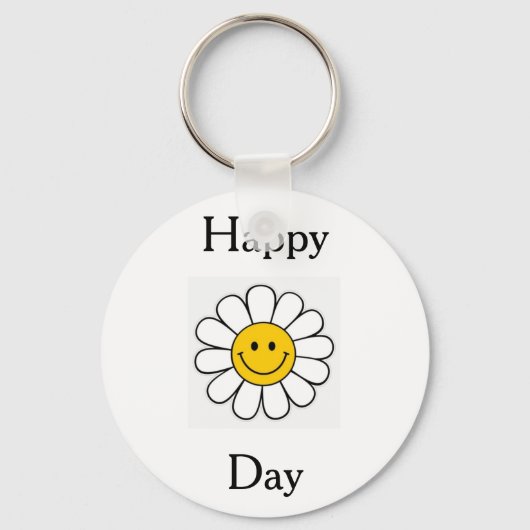 Happy Day Cheerful Keychain (Achterkant)