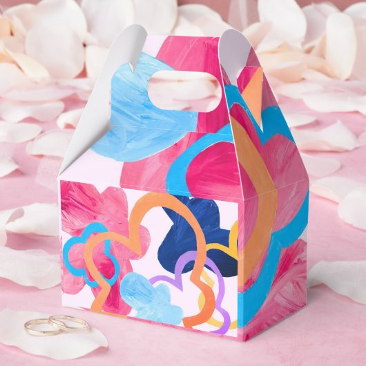 Happy Day Favour Box Bedankdoosjes (Huwelijk)