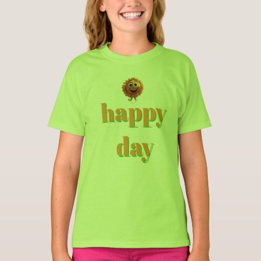 Happy Day Kids T-shirt (Voorkant)