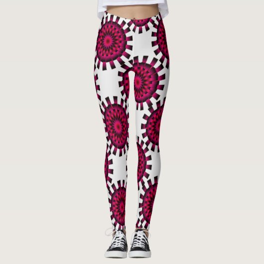 Happy day mandala leggings (Voorkant)