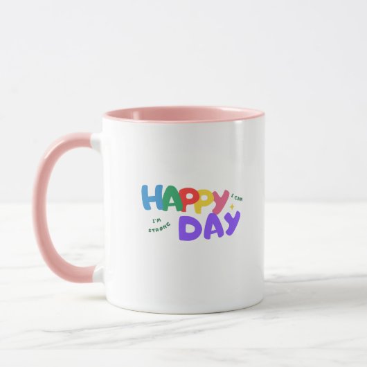 "Happy Day" mok cadeau voor kinderen (Links)