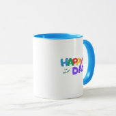 "Happy Day" mok voor kinderen (Voorkant rechts)