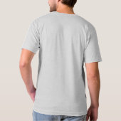 Happy Day Navy Unisex V-Neck T-Shirt (Achterkant)