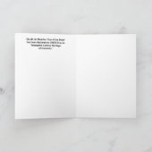 Happy Day of the Dead Skeleton, 5" x 7" Kaart (Binnen)