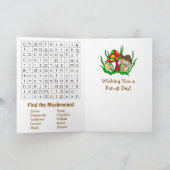 Happy Day of the Mushroom! April 16th Kaart (Binnen)