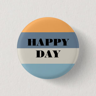 Happy Day Ronde Button 3,2 Cm