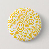 Happy Day_ Ronde Button 5,7 Cm (Voorkant)