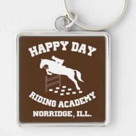 Happy Day Stables, Rijschool, Norridge, IL Sleutelhanger