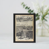 Happy Days A Paper for Young and Old 1905 Briefkaart (Staand voorkant)