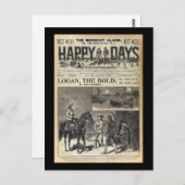 Happy Days A Paper for Young and Old 1905 Briefkaart (Voorkant / Achterkant)