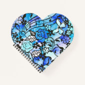 Happy Days are Here Again Heart Spiral Notitieboek (Voorkant)