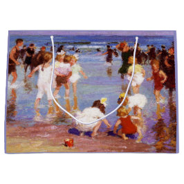 Happy Days at the Beach (door E.H. Potthast) Groot Cadeauzakje