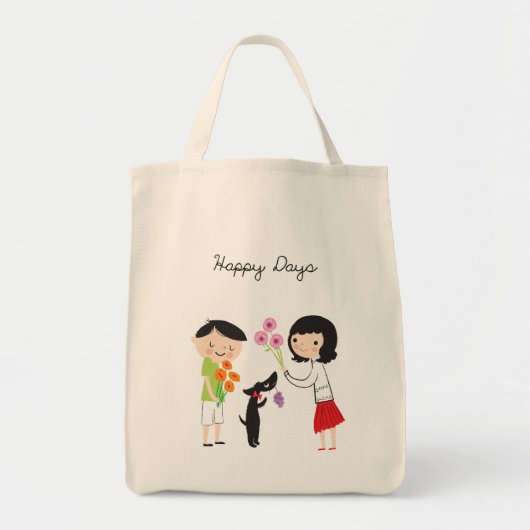 happy Days Coco & US bag Tote Bag (Voorkant)