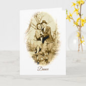 Happy Days  Jubileum Wenskaart Kaart (Gele Bloem)