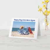 HAPPY DAYS-***PENSIOEN GEFELICITEERD** KAART (Gele Bloem)