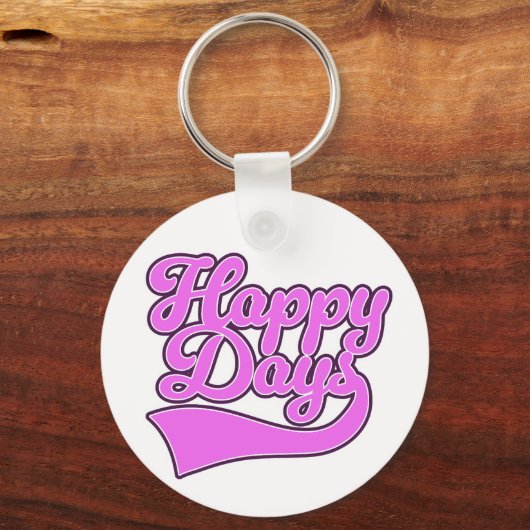 Happy Days Sleutelhanger (Voorkant)