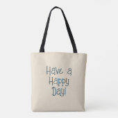 Happy Days Tote Bag (Achterkant)