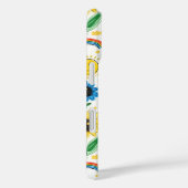 Happy Days - Vrolijke Bloem en Vrienden Patroon Case-Mate iPhone Case (Achterkant / Rechts)