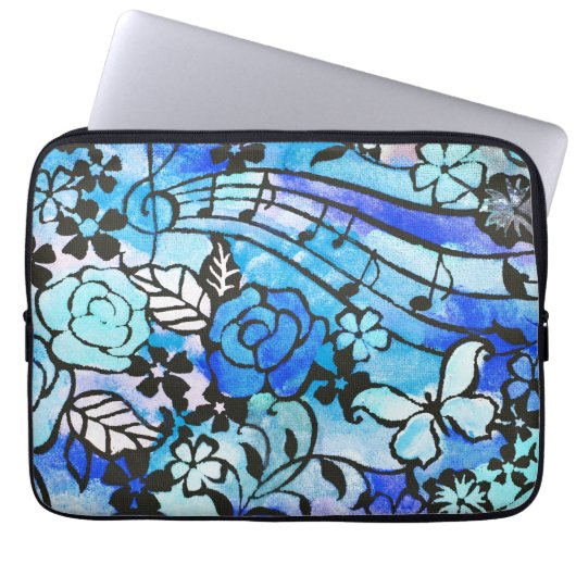 Happy Days zijn hier weer laptop tas (Voorkant)