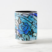 Happy Days zijn hier weer twee tonen koffie Mok (Center)