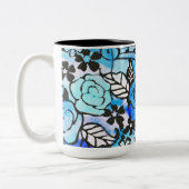 Happy Days zijn hier weer twee tonen koffie Mok (Links)