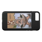 "HAPPY" de Giraffe" Case-Mate iPhone Case (Achterkant (Horizontaal))