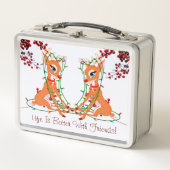 Happy Deer Lunch Box voor kinderen (Voorkant)