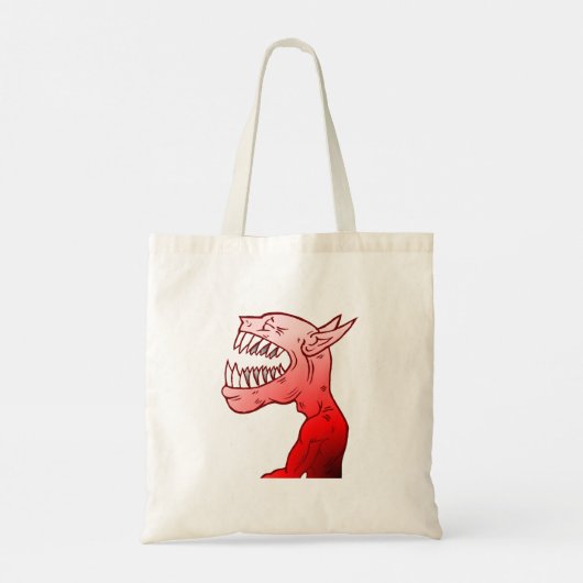 Happy Demon Tote Bag (Achterkant)