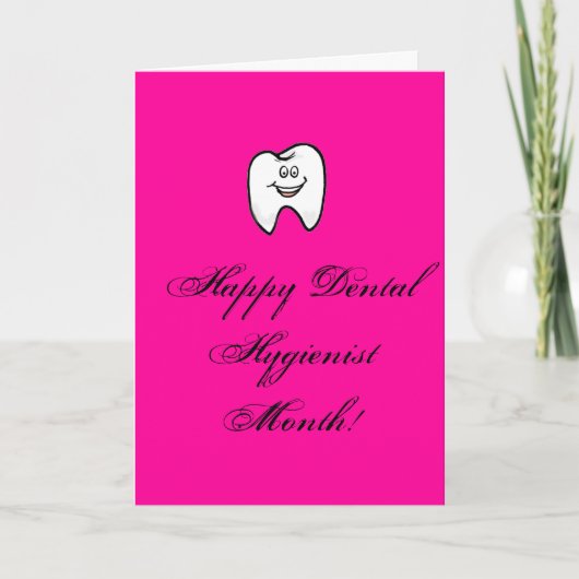 Happy Dental Hygienist Month! Kaart (Voorkant)