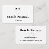 Happy Dental Tooth-glimlach Visitekaartje (Voorkant / Achterkant)