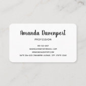 Happy Dental Tooth-glimlach Visitekaartje (Achterkant)