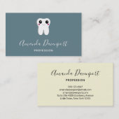 Happy Dental Tooth-glimlach Visitekaartje (Voorkant / Achterkant)