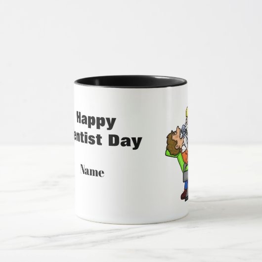 Happy Dentist Day Coffee-Mok Mok (Midden)