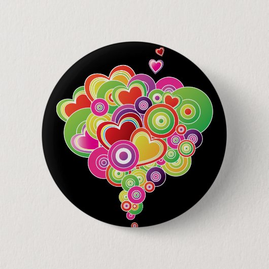 Happy Design-knop Ronde Button 5,7 Cm (Voorkant)