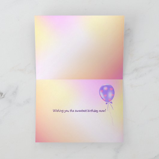 Happy Dessert Sweet Desserts Kaart (Binnen)