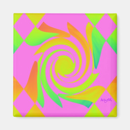 Happy Diamonds magnet (Voorkant)