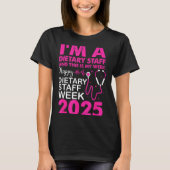 Happy Dietary Staff Week 2025 Dietary Staffs Day  T-shirt (Voorkant)