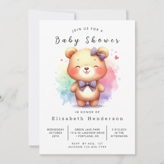 Happy Digital Beer Baby shower Kaart (Voorkant)