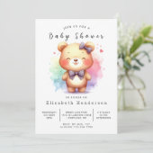 Happy Digital Beer Baby shower Kaart (Staand voorkant)