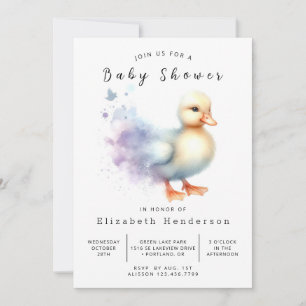 Happy Digital Duck-Baby shower Kaart