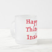 Happy Dingen in Mok (Voorkant links)