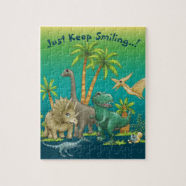 Happy Dinosaur Friends Legpuzzel
