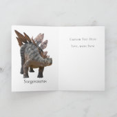 Happy Dinosaur Jurassic Oerwoud Kaart (Binnen)