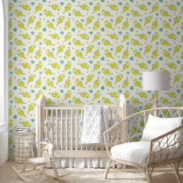 Happy Dinosaur Land Behang