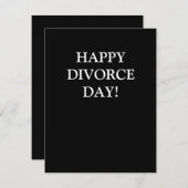 Happy Divorce Day (Voorkant / Achterkant)