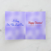 Happy Divorce! Kaart (Binnen)