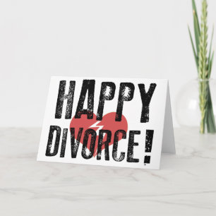 Happy Divorce-kaart Kaart