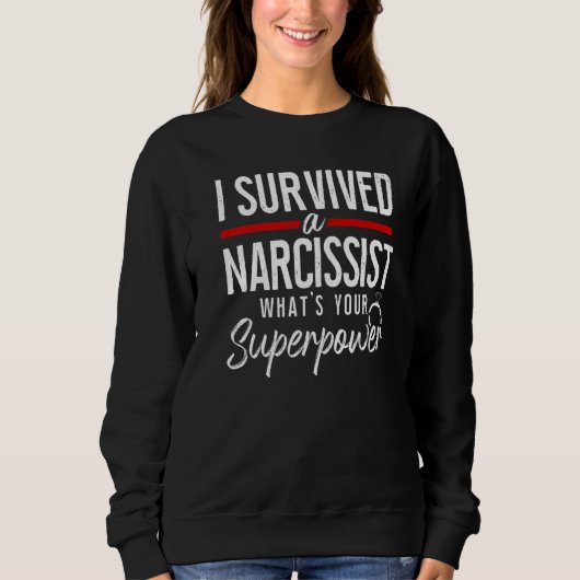 Happy Divorce Party I Survived A Narcissist What's Trui (Voorkant)