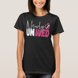 Happy Divorce Party recent nog niet gehuwd T-shirt